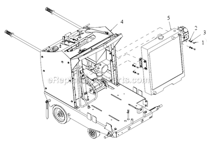 Page C Diagram and Parts List for MK-6020KB  MK Diamond Concrete Saw